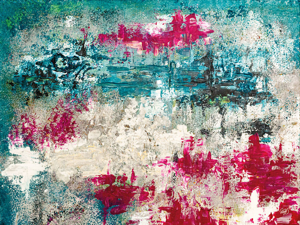 Taidejuliste 30x40 cm Above