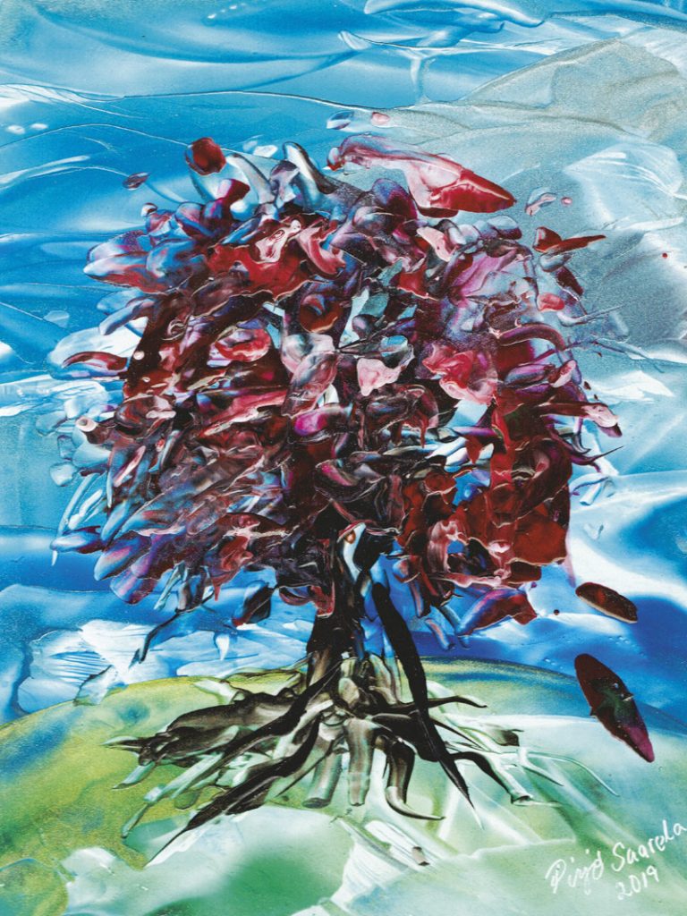 Taidejuliste Appletree 30 x 40 cm