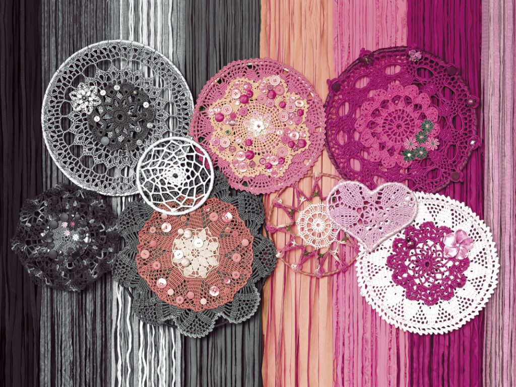 Taidejuliste Petsivaana Pink'n Grey 30x40 cm