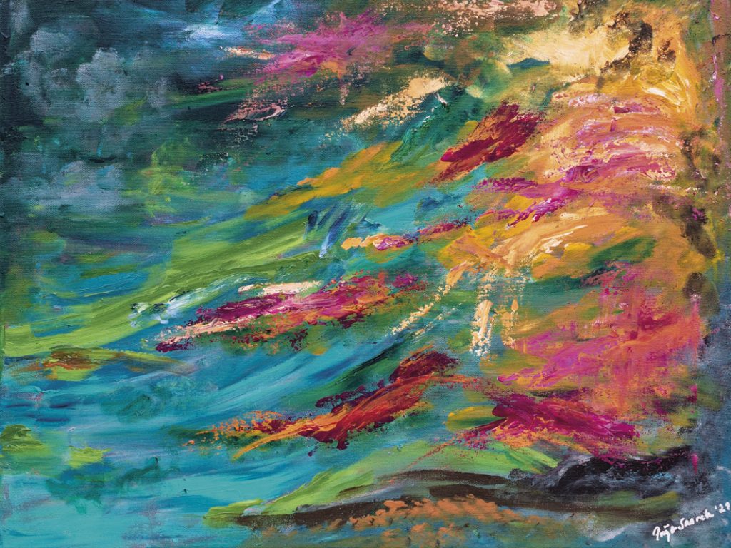 Taidejuliste Pompeiji 30 x 40 cm