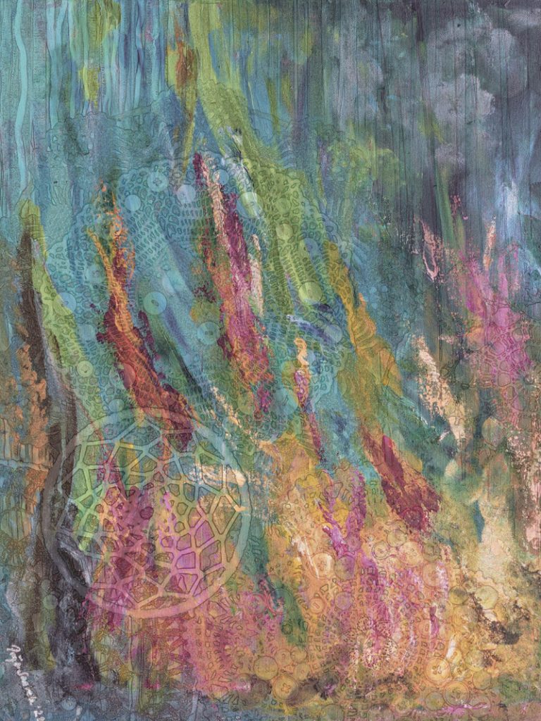 Taidejuliste Unen Tulet 30x40cm