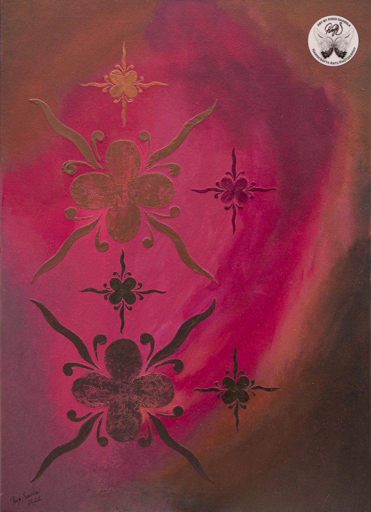 Akryylimaalaus Bohemian Beauty 50x70 cm