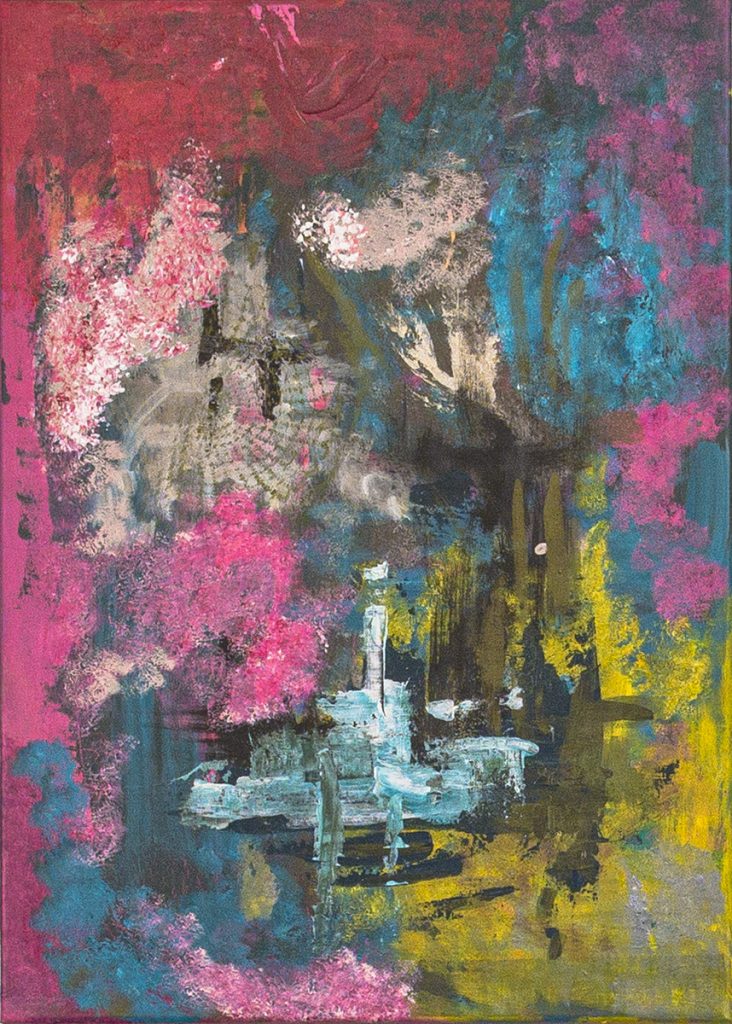 Akryylimaalaus Point 50x70 cm
